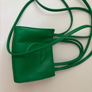 Telfar Green Mini Bag Sleek Design
